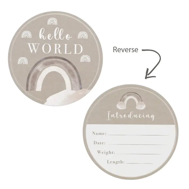 'Happy Sloth' Newborn Swaddle & Card Gift Set