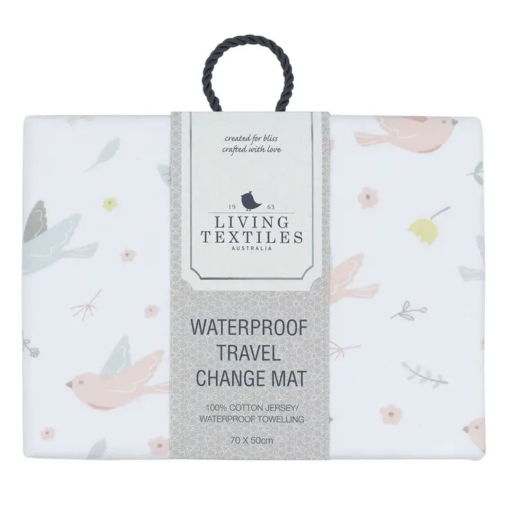 'Ava Bird' Waterproof Travel Change Mat