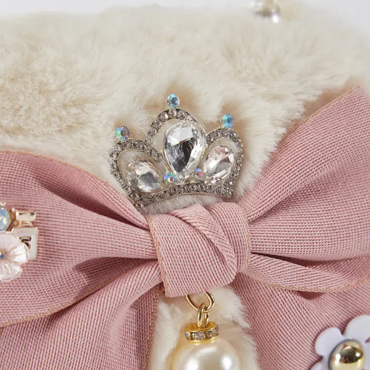 'Princess Charlotte' Cream Purse