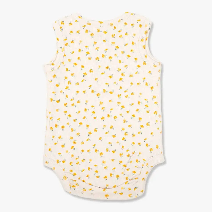 Chamomile Waffle Tank Bodysuit