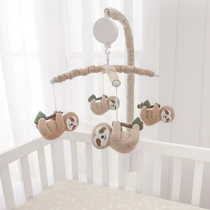'Happy Sloth' Musical Mobile Set