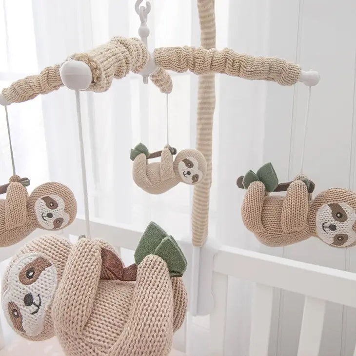 'Happy Sloth' Musical Mobile Set