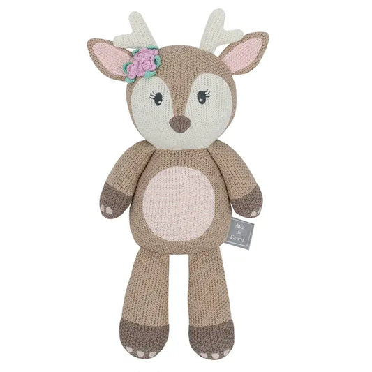 'Ava the Fawn' Knitted Toy