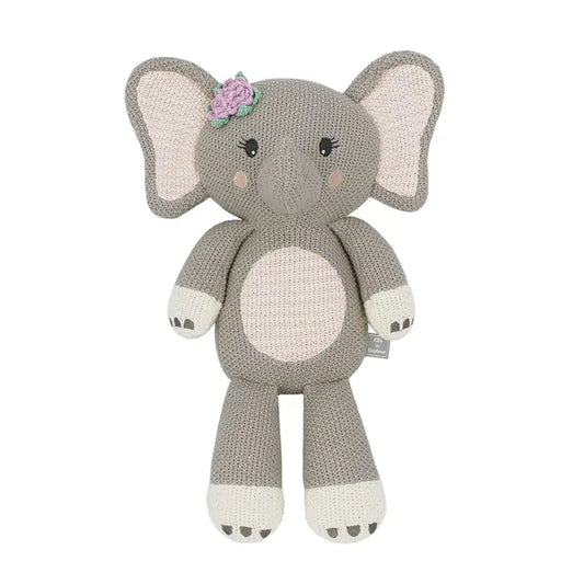 'Ella the Elephant' Knitted Toy