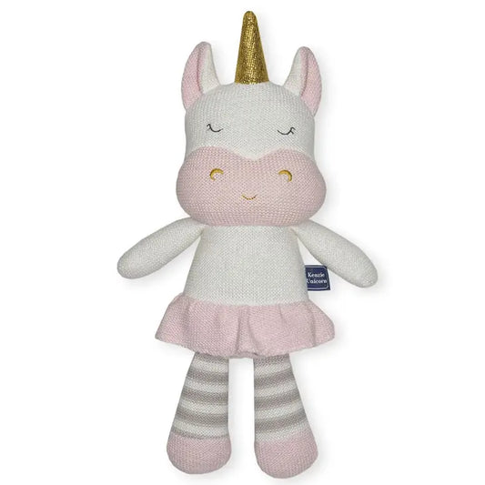 'Kenzie the Unicorn' Knitted Toy