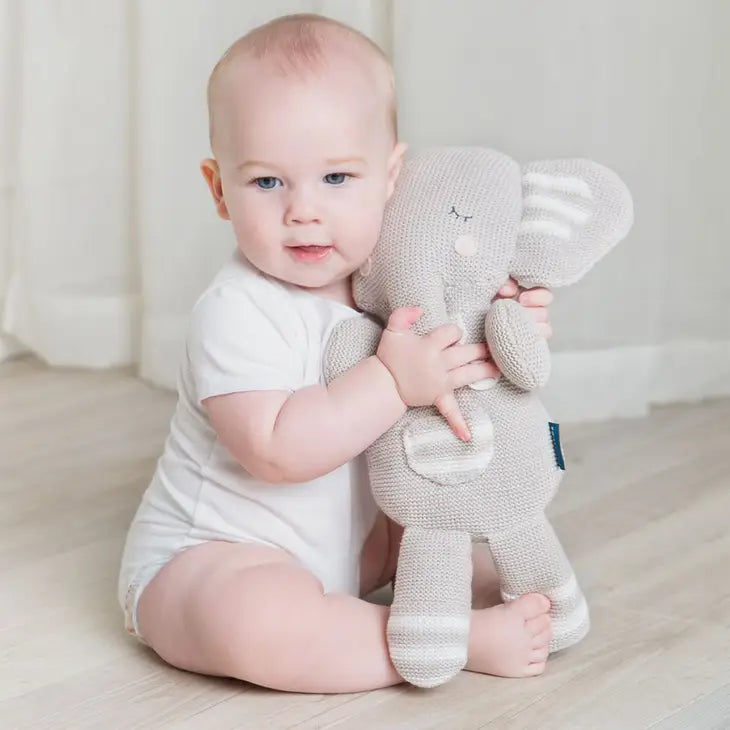 'Eli the Elephant' Knitted Toy