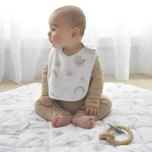 'Happy Sloth' Bibs 2pk