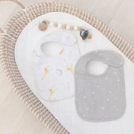 'Noah Giraffe' Bibs 2pk