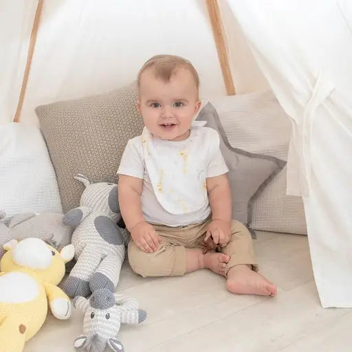 'Noah Giraffe' Bibs 2pk