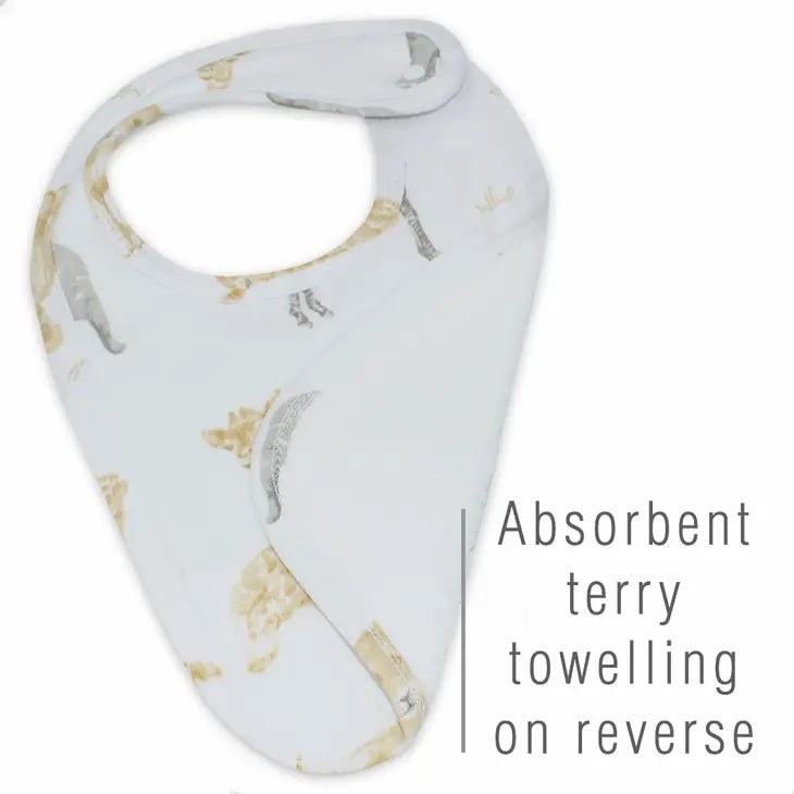 'Savanna Babies' Bibs 2pk