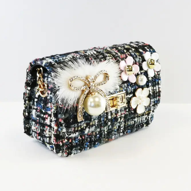 'Lady Luxe" Black Purse