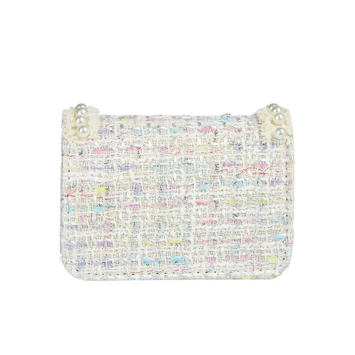 'Miss Belle' Cream Purse