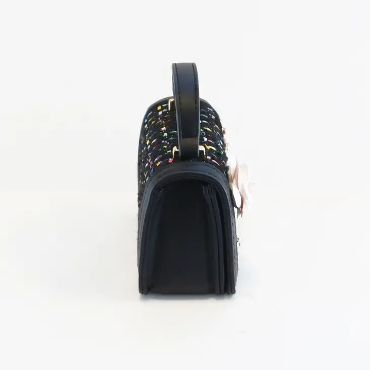 'Miss Honey' Black Purse