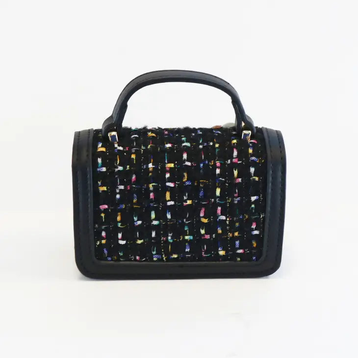 'Miss Honey' Black Purse