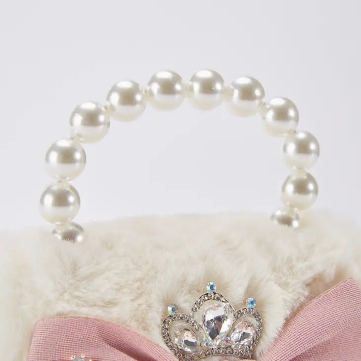 'Princess Charlotte' Cream Purse