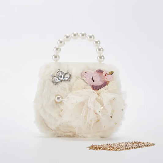 'Miss Spring' Cream Purse