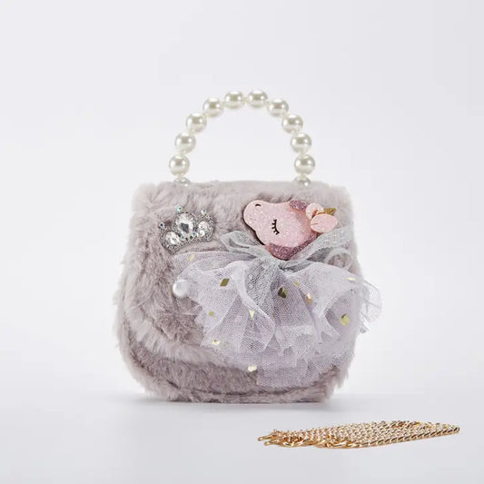 'Miss Spring' Grey Purse