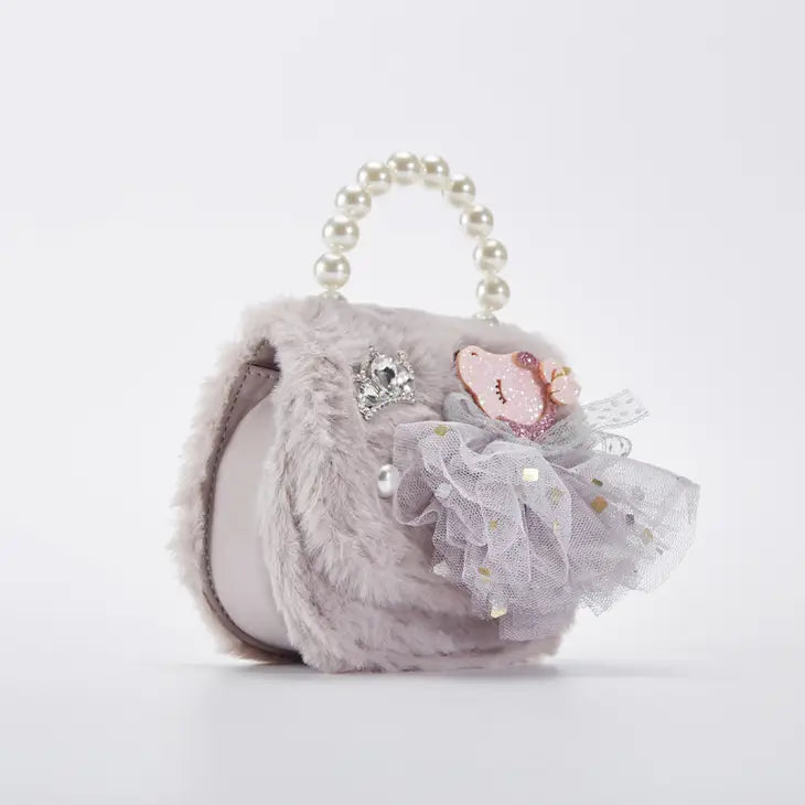'Miss Spring' Grey Purse