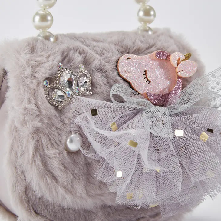 'Miss Spring' Grey Purse