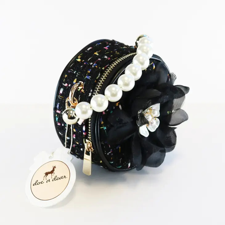 'Princess Ava' Black Purse