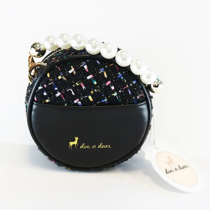 'Princess Ava' Black Purse