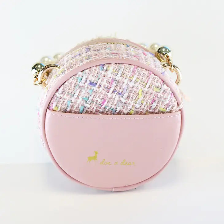 'Miss Pearl' Pink Purse