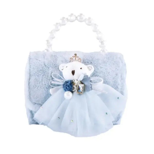 'Princess Victoria' Blue Purse