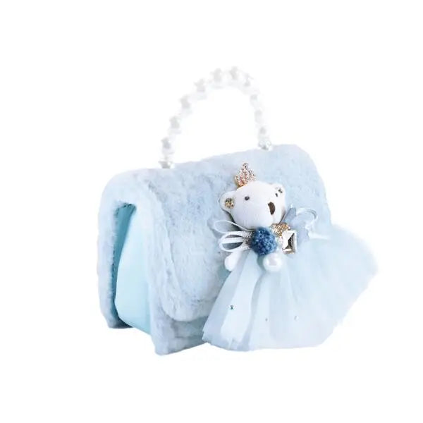 'Princess Victoria' Blue Purse