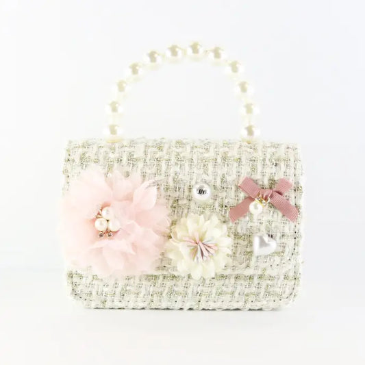 'Miss Vaughn' Beige Purse