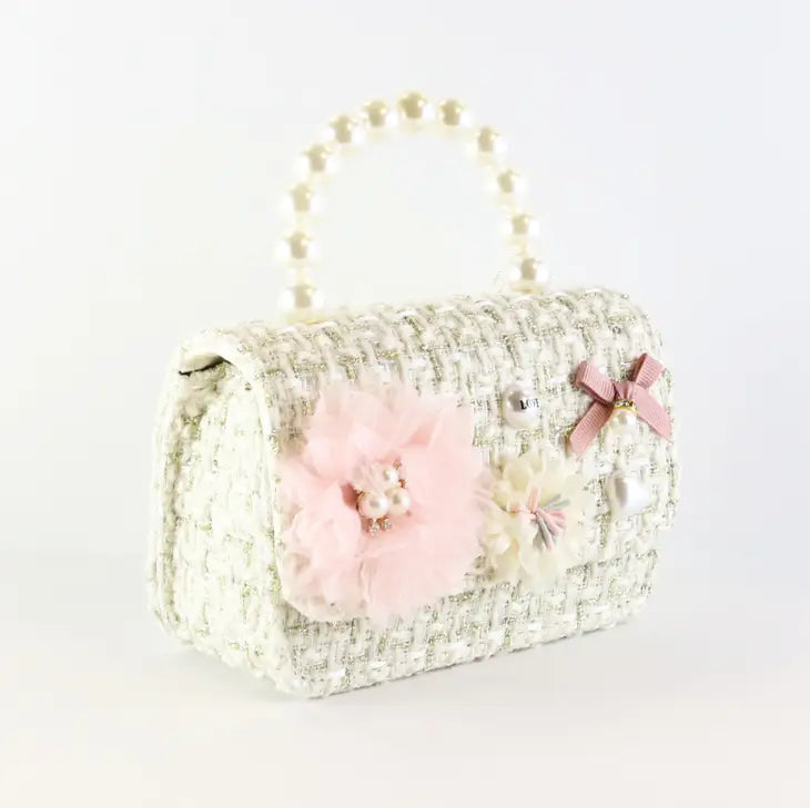 'Miss Vaughn' Beige Purse