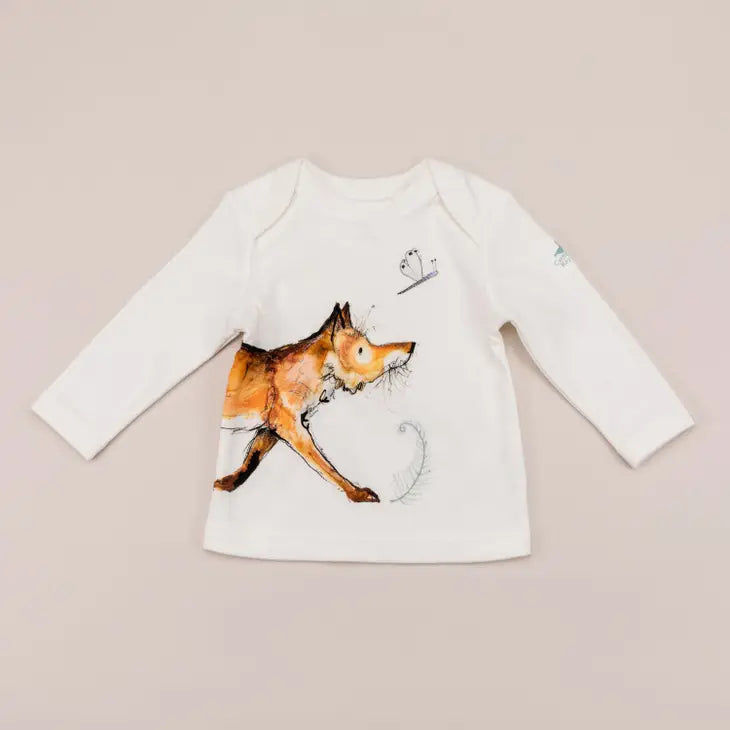 'Dexter the Fox' Baby Long Sleeve T-Shirt & Joggers