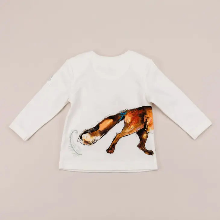 'Dexter the Fox' Baby Long Sleeve T-Shirt & Joggers