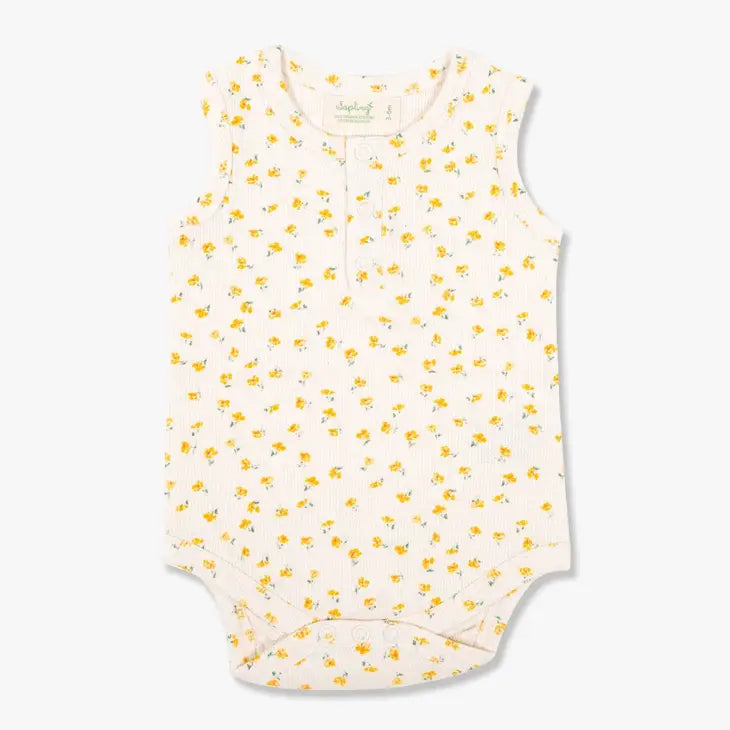 Chamomile Waffle Tank Bodysuit & Matching Pants