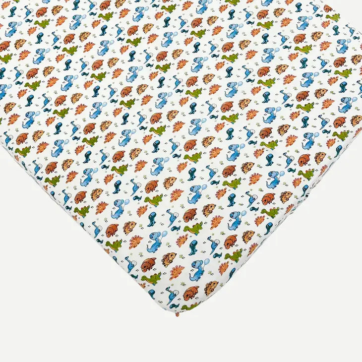 'ROAR some Rex' Fitted Crib Sheet