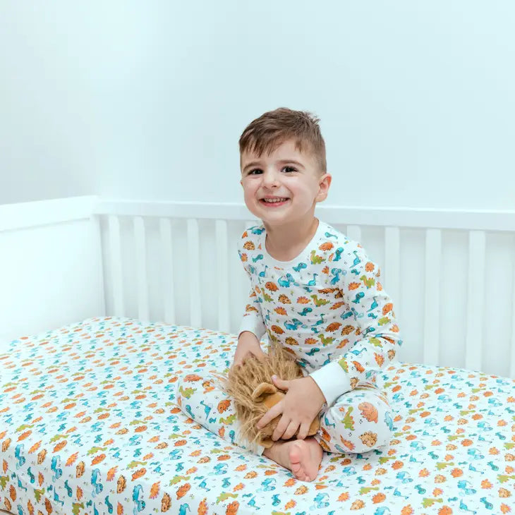 'ROAR some Rex' Fitted Crib Sheet