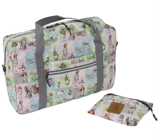 'Alice In Wonderland' Large Foldable Travel Tote Bag